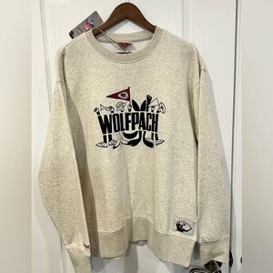 MITCHELL & NESS Men’s Kansas City “Wolfpack” Throwbacks Sweatshirt - NWT